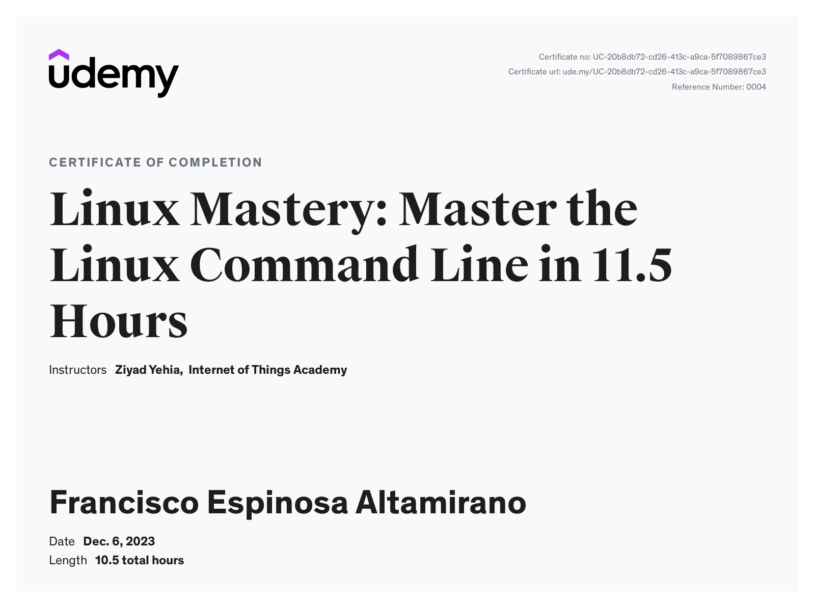 Course Linux Udemy